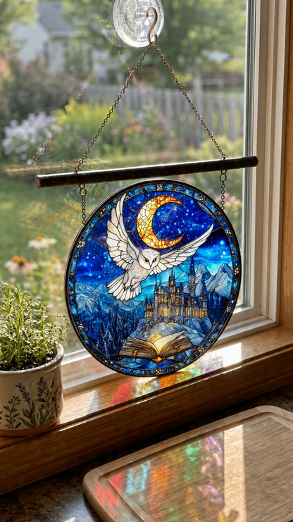 Handmade Book Suncatchers